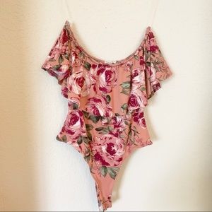 Fashion Nova floral bodysuit